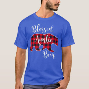Seligen Tantentrauben Buffalo Karo Kariertes Muste T-Shirt