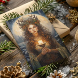 Seliges Weihnachten Wintersolstice Hohepriester