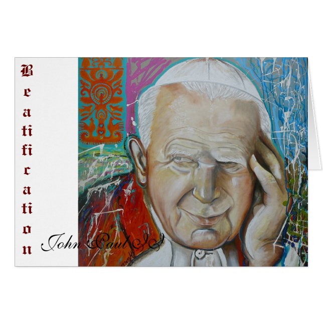 Seligsprechung, John Paul II (Vorderseite (Horizontal))