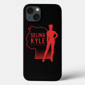 Selina Kyle Catwoman Kontur Logo Case-Mate iPhone Hülle (Rückseite)