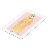 Seline eleganter Cheetah-Magnet Magnet (Linke Seite)
