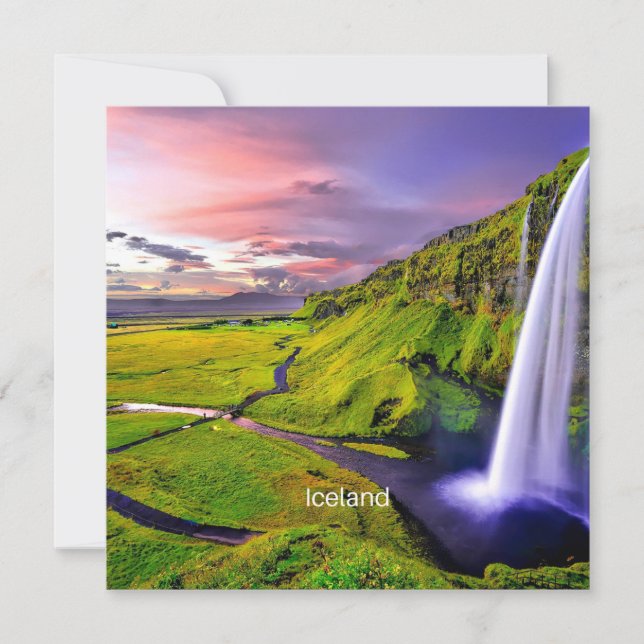 Seljalandfoss, Iceland (Vorderseite)