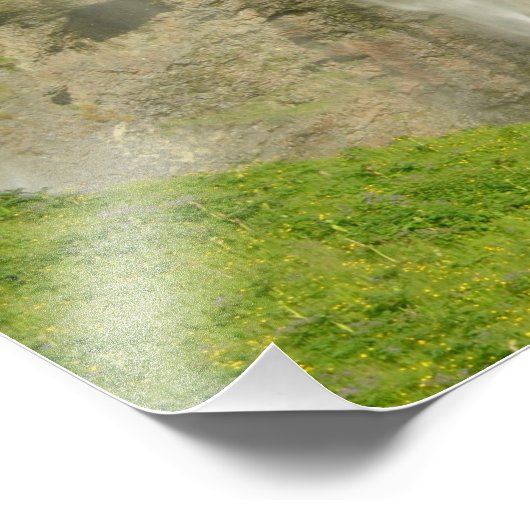 Seljalandsfoss Fotodruck (Ecke)