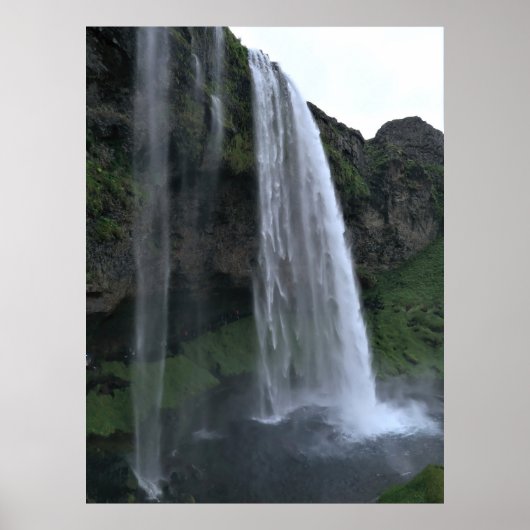 Seljalandsfoss Poster (Vorne)