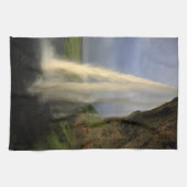 Seljalandsfoss Wasserfall, Island Geschirrtuch (Horizontal)