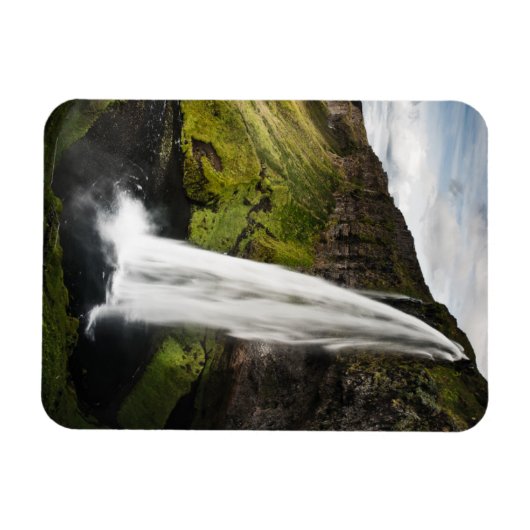 Seljalandsfoss Wasserfall | Island Magnet (Horizontal)