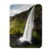 Seljalandsfoss Wasserfall | Island Magnet (Vertikal)