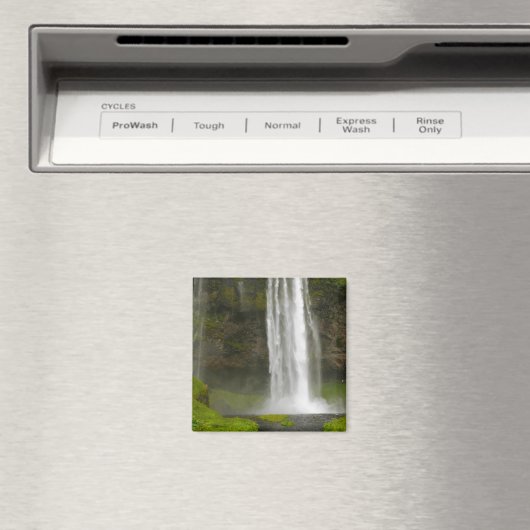 Seljalandsfoss Wasserfall Island Magnet (In Situ (Geschirrspüler))