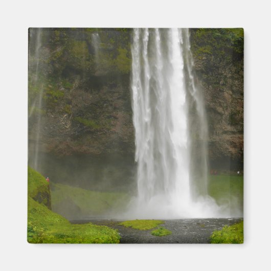 Seljalandsfoss Wasserfall Island Magnet (Vorne)