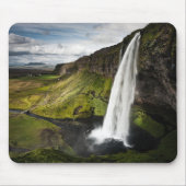 Seljalandsfoss Wasserfall | Island Mousepad (Vorne)