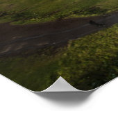 Seljalandsfoss Wasserfall | Island Poster (Ecke)