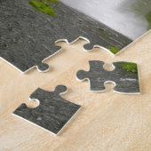 Seljalandsfoss Wasserfall-Island-Puzzlespiel Puzzle (Seite)