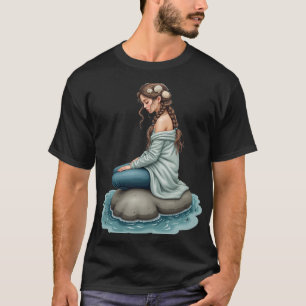 Selkie auf den Felsen T-Shirt