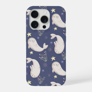 Selkie-Kunstposter Whimsical-Ozean-Illustration iPhone 15 Pro Hülle