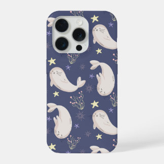 Selkie-Kunstposter | Whimsical-Ozean-Illustration iPhone 15 Pro Hülle