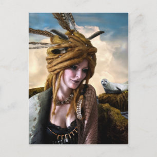 Selkie Postcard Postkarte
