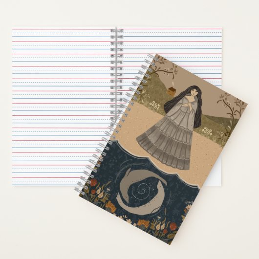 Selkie Tapestry A5 Notebook Notizblock (Innen)
