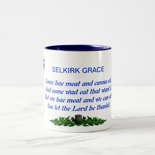 Selkirk Anmut-Tasse Zweifarbige Tasse (Mittel)