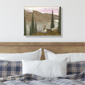 Selkirk Caribbean Leinwanddruck (Insitu (Schlafzimmer))