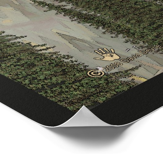 Selkirk Caribbean Poster (Ecke)