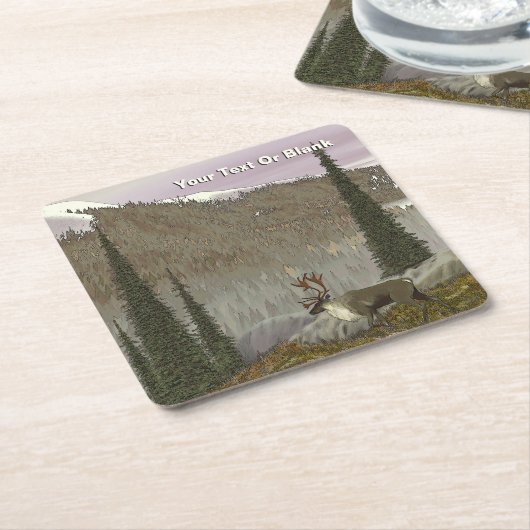 Selkirk Caribbean Rechteckiger Pappuntersetzer (angewinkelt)