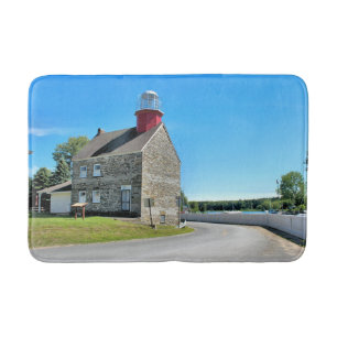 Selkirk Lighthouse, New York Bath Mat Badematte