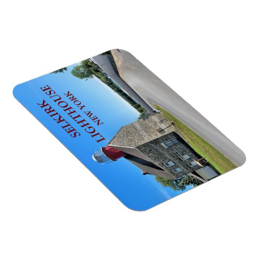 Selkirk Lighthouse, New York Flex Magnet (Rechte Seite)