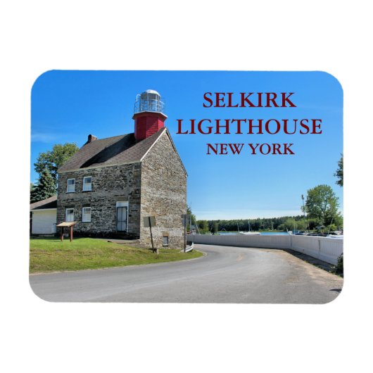 Selkirk Lighthouse, New York Flex Magnet (Horizontal)