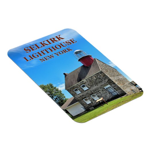 Selkirk Lighthouse, New York Flex Magnet (Rechte Seite)