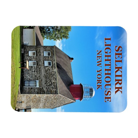 Selkirk Lighthouse, New York Flex Magnet (Horizontal)