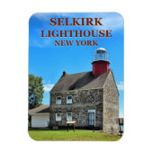 Selkirk Lighthouse, New York Flex Magnet (Vertikal)