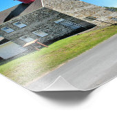 Selkirk Lighthouse, New York Foto Print (Ecke)