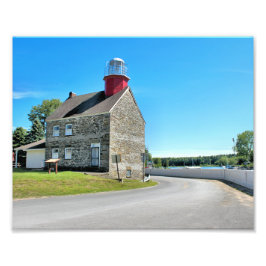 Selkirk Lighthouse, New York Foto Print