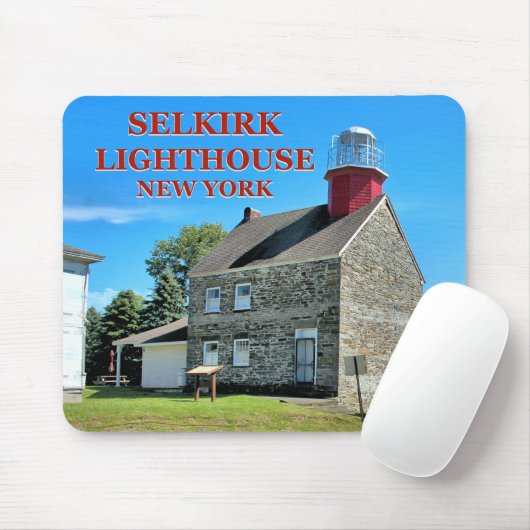 Selkirk Lighthouse, New York Mousepad (Mit Mouse)
