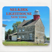 Selkirk Lighthouse, New York Mousepad (Vorne)