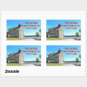 Selkirk Lighthouse, New York Stickers (Blatt)