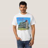 Selkirk Lighthouse, New Yorker T - Shirt (Vorne ganz)