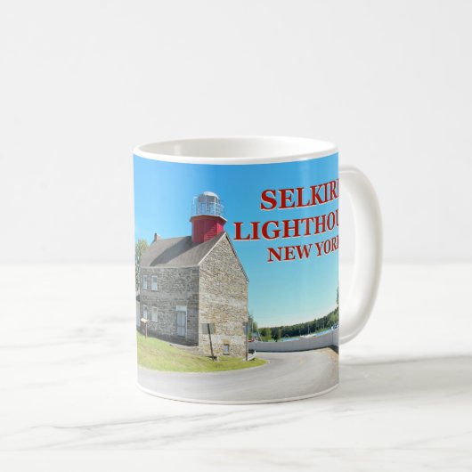 Selkirk Lighthouse, New Yorker Tasse (VorderseiteRechts)