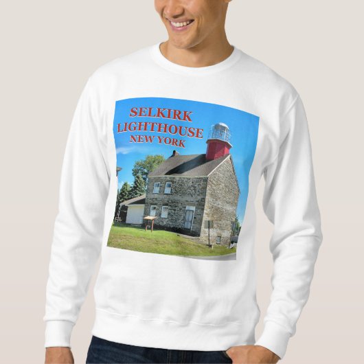 Selkirk Lighthouse, Salmon River New York Sweatshirt (Vorderseite)