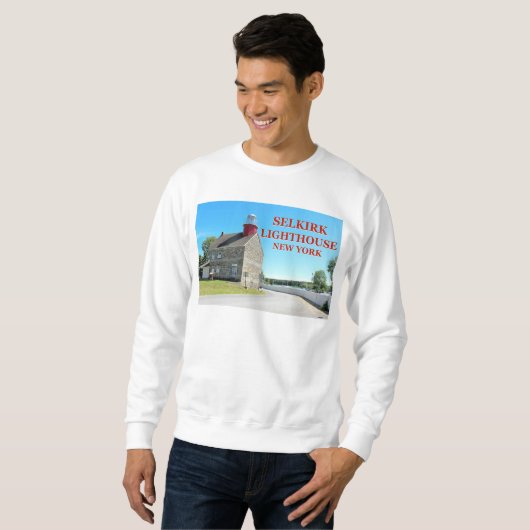 Selkirk Lighthouse, Salmon River New York Sweatshirt (Vorne ganz)