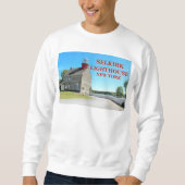 Selkirk Lighthouse, Salmon River New York Sweatshirt (Vorderseite)