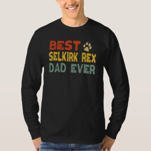 Selkirk Rex Katzenvater Besitzer Züchter Kätzchen T-Shirt
