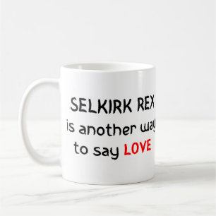 selkirk rex Liebe Kaffee Tasse