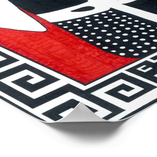 Selknam Poster (Ecke)