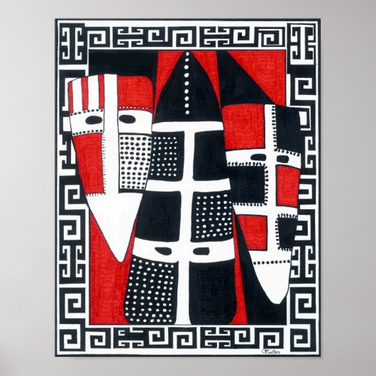 Selknam Poster (Vorne)