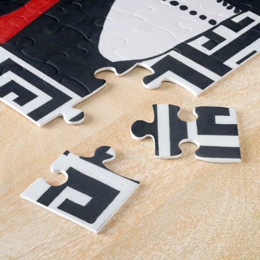 Selknam Puzzlespiel Puzzle (Seite)