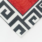 Selknam umfassende chilenische südamerikanische fleecedecke (Ecke)