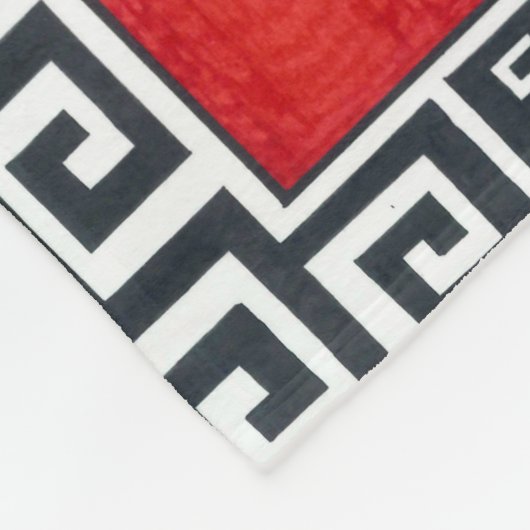 Selknam umfassende chilenische südamerikanische fleecedecke (Ecke)