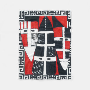 Selknam umfassende chilenische südamerikanische fleecedecke