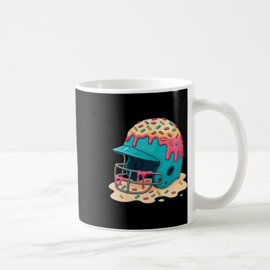Sell Catcher Helmet With Face Mask Ice-cream Dripp Kaffeetasse (Rechts)